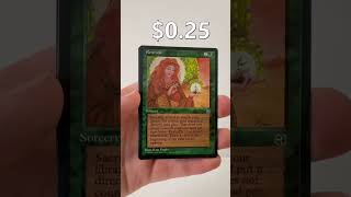 Opening a Magic The Gathering Homelands booster pack mtg [upl. by Amargo]