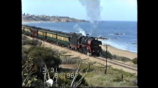 STEAMRAIL LOCO R761 VISITS SOUTH AUSTRALIA PART 1 [upl. by Joacima]