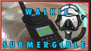 AILUNCE HD1 WALKIETALKIE SUBMERGIBLE [upl. by Larson]