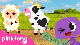 La Hormiguita  Fui al Mercado🎶  Animales de la Granja de Pinkfong  Pinkfong Canciones Infantiles [upl. by Chucho274]