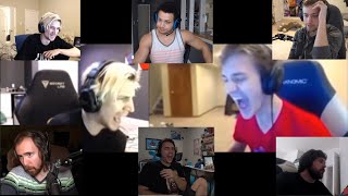 xQc vs Ninja Twitter War  Streamers react to funny xQc vs Ninja memes [upl. by Harat991]