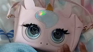 Purse Pets Glamicorn purse REVIEW [upl. by Allehc]