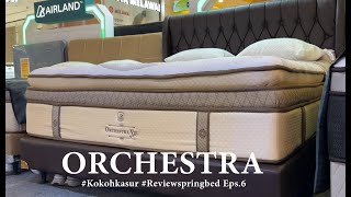 Review NEW Orchestra Vie M24  Kasur Flagship Airland Springbed [upl. by Nnep50]