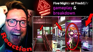 Five Nights at Freddy’s Security Breach NEW GAMEPLAY REACTION  THEORIES amp LOCATIONS BREAKDOWN [upl. by Eldoria264]