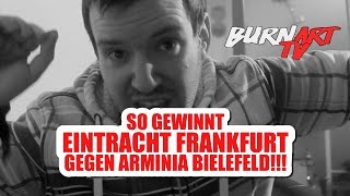 EINTRACHT FRANKFURT ARMINIA BIELEFELD DFB POKAL  BURNART TV 403 [upl. by Kenn782]