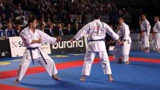 Kata GANKAKU  Bunkai by Italian World Champion Team [upl. by Yzus]