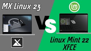 MX Linux 23 XFCE vs Linux Mint 22 XFCE  RAM Consumption [upl. by Jory]