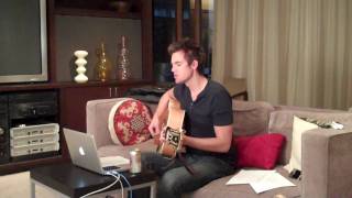 Tyler Hilton  quotForever Youngquot Live Webcast Clip [upl. by Ennaehr]