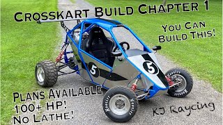 100HP Crosskart Build 1 Starting the Frame [upl. by Lucila]