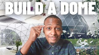 EXACTLY How to Buy Build and Permit a Dome for a Glamping Business KeepItTinyPodcast [upl. by Grete]