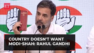 Rahul Gandhi on Lok Sabha Results People have given a clear message to PM Modi We do not want you [upl. by Power]