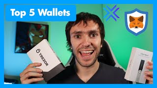 Top 5 Wallets de Criptomonedas 🧐  Mejores MonederosBilleteras 2022 🔥 [upl. by Eillib]