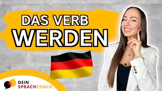 Lerne alles über das Verb WERDEN🇩🇪 Satzbau  Grammatik  deutsche Zeiten  Passiv  Futur [upl. by Adlaremse]