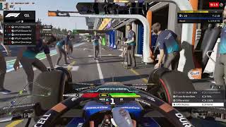 F1 24 Xplay Monza Italy Short qualy 50 race [upl. by Pegma688]