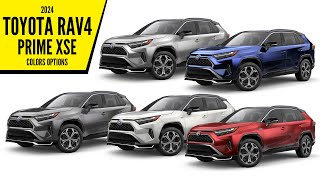 2024 Toyota RAV4 Prime XSE  Color Options  Images  AUTOBICS [upl. by Luisa684]