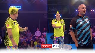 Rob Cross forgets his darts 😂  World Grand Prix 2021 [upl. by Annail449]