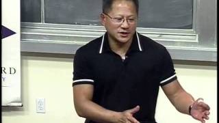 JenHsun Huang Stanford student and Entrepreneur cofounder and CEO of NVIDIA [upl. by Nyrrek]