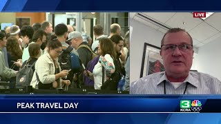 TSA director joins KCRA 3 to talk about travel safety [upl. by Negriv]