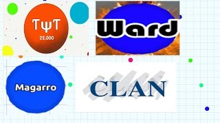 TOP 5 AGARIO CLANS [upl. by Kciredes302]