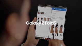 Galaxy Z Fold5 Multitasking  Samsung [upl. by Astrix]