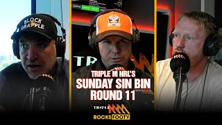 Sunday Sin Bin  Round 11  Fifitas Backflip And Latrells Showdown With Anasta  Triple M [upl. by Coulombe304]