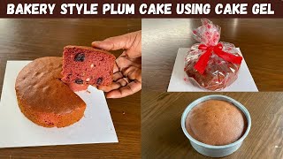 Plum cake using Cake gel  Bakery style plum cake  price of plum cake  தமிழ் [upl. by Bourgeois]