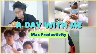 【MAX PRODUCTIVITY】A Day With Me  A Level Sunway College KL [upl. by Marigolda]