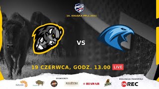 Lowlanders Białystok  Tychy Falcons  PFL1 2021  19062021 [upl. by Noseyt]