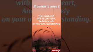 Trust in Jehovah with all your heart 1millionviewsforgod [upl. by Erdman339]