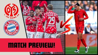 FSV MAINZ VS FC BAYERN MUNICH DFB POKAL MATCH PREVIEW [upl. by Denoting]