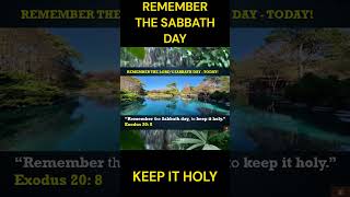 REMEMBER THE SABBATH DAY KEEP IT HOLY SHORTS 98 TRUTH [upl. by Anais617]