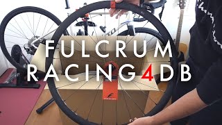 【新型】2022年モデルのフルクラム レーシング4DBを日本最速レビュー！！【Fulcrum Racing 4 Disc Brake Wheelset】 [upl. by Hodess]