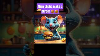 alian rat make bargar🍔🍔 alian space comedy October trends [upl. by Desirae]