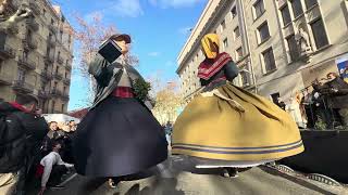 Ball dels Gegants de Sant Antoni  199a Cavalcada dels Tres Tombs de Barcelona [upl. by Kampmann497]