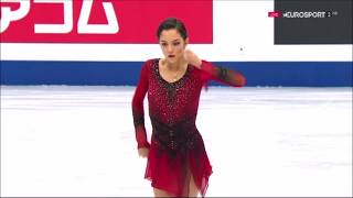 2019 WCH Evgenia Medvedeva SP ESP [upl. by Nerrat]