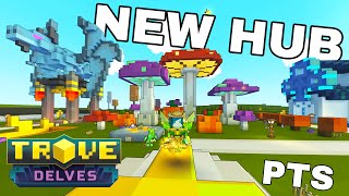 TROVE NEW AWESOME HUB  Trove hub update 2020 PTS Server [upl. by Fidel]