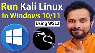 How to Install Kali Linux on Windows with WSL  GUI Environment [upl. by Neufer]