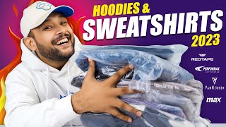 7 Best Ajio HoodiesSweatshirts For Men Under 5001000 🔥Amazon Hoodie Haul 2023  ONE CHANCE [upl. by Messere]