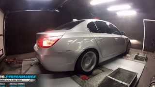 Reprogrammation Moteur BMW Serie 5 E60 535D 286hp  348hp par BRPerformance [upl. by Llesirg]