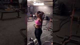 Bernice Burgos Intense Gym Session [upl. by Eirod39]