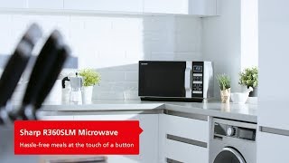 Sharp R360SLM Microwave EN [upl. by Nico]