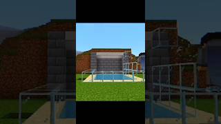 MINECRAFT BUILD AQUARIUM 😃 shortsfeed minecraftshorts minecraftanimation [upl. by Ahsenyt]