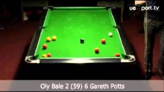 £20000 8Ball Money Match  Gareth Potts v Oly Bale  Part 3 of 10 [upl. by Ethelind]