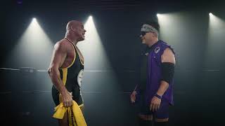 Kyle Brandt vs Kurt Angle RAVENS VS STEELERS [upl. by Ssalguod]