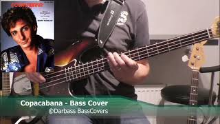 Barry Manilow Copacabana  Bass Cover 🎧 with bass notes [upl. by Rod]