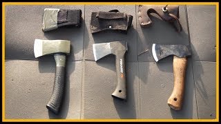 ErfahrungsberichtReview Beile von MilTec Fiskars und Hultafors  Outdoor Bushcraft Deutschland [upl. by Dnomhcir487]