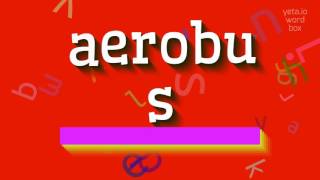 AEROBUS  How to say Aerobus [upl. by Betsy]