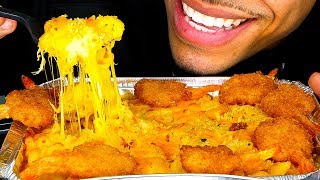 ASMR CHEESIEST MAC amp CHEESE MUKBANG 먹방 STIRRING EATING MACARONI AND CHEESE NO TALKING JERRY [upl. by Ecarret621]