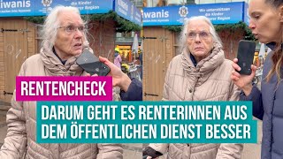 Frau Finanzen – Rente im öffentlichen Dienst [upl. by Eudoxia]