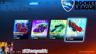 Rocket League Season 16 Bundles [upl. by Arbmat]